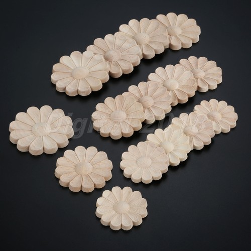 Beautiful Woodcarving Onlay Applique Decal Door Furniture Figurine Craft Decor - Picture 2 of 17