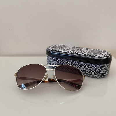 Brighton Sunglasses Acoma Silver Metal Vintage Retro Shades with Case Box  UK