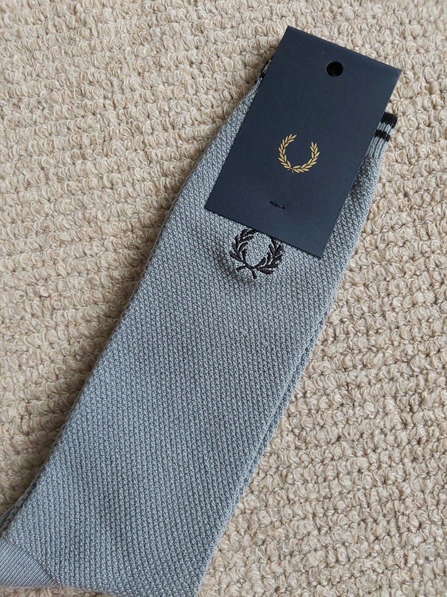 FRED PERRY☆ Check Socks SILVER BLUE チェック柄 Check Sock - Silver Blue | Accessories | Hats, Wallets