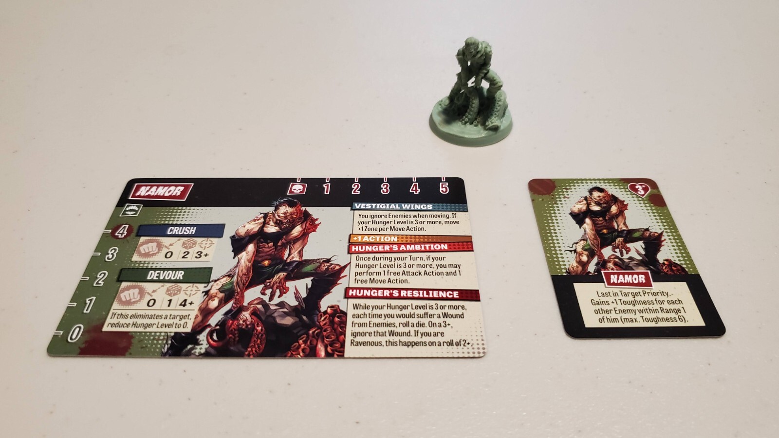 Miniature Zombicide Marvel - SHIELD Agent Specialist - CMON - Occasion (Comme Sur Photo)