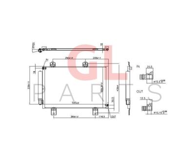 FÜR HONDA JAZZ 2015-2020 KLIMAKÜHLER EDA\COOLING 80100T5A003 Neu