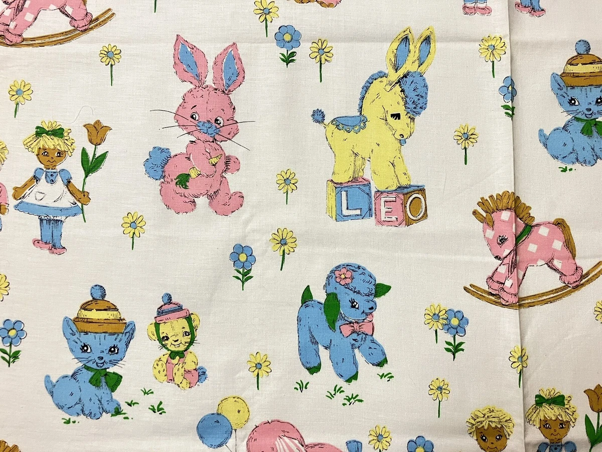 Crafts Nursery/Baby Antique/Vintage Craft Fabrics for sale | eBay