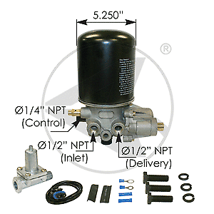 wabco meritor dryer air saver 12v replaces core 1200 system style