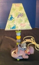 Kid's Accent Lamp Night Light monkey lion 14.5" Tall