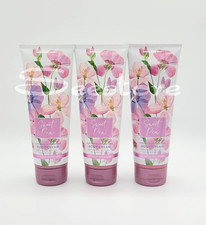Bath  Body Works Sweet Pea Ultimate Hydration Body Cream 8 oz New Set of 3