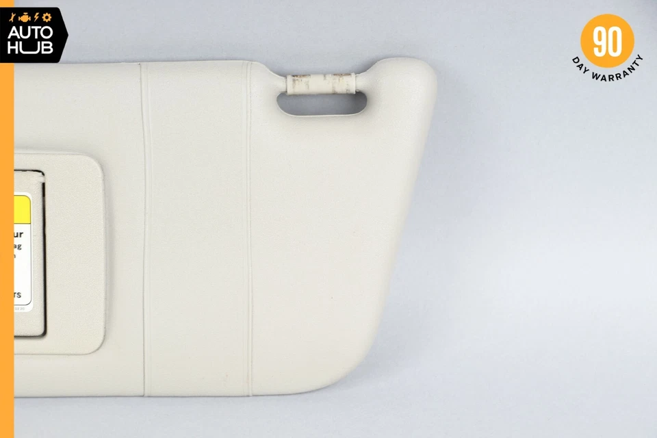 03-05 Mercedes W209 CLK500 CLK320 lado del conductor izquierdo parasol parasol gris OEM Foto 2 de 4