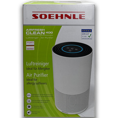 Soehnle Airfresh Clean 400 Luftreiniger Air Purifier 4-stufiges Reinigungssystem