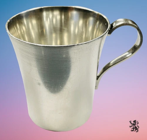 Vintage 1940's Tiffany & Co. Sterling Silver Baby Shot Glass Cup #33499 925-1000
