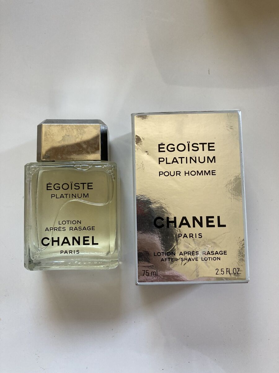 Chanel Egoiste Platinum Pour Homme 75 ml / 2.5 oz After Chanel Egoiste Platinum Pour Homme 75 ml / 2.5 oz After