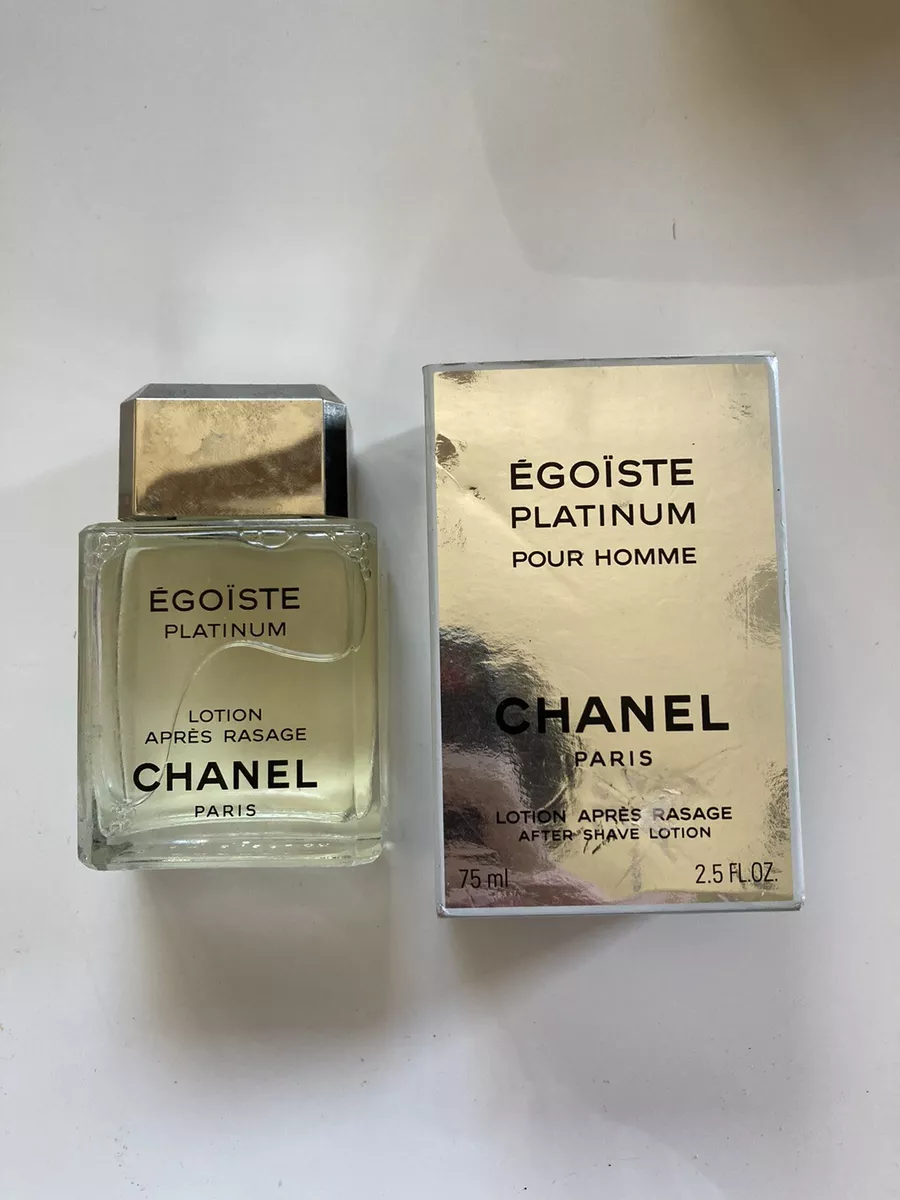 Platinum Egoiste Pour Homme Chanel After Shave Lotion 75 ml / 2.5