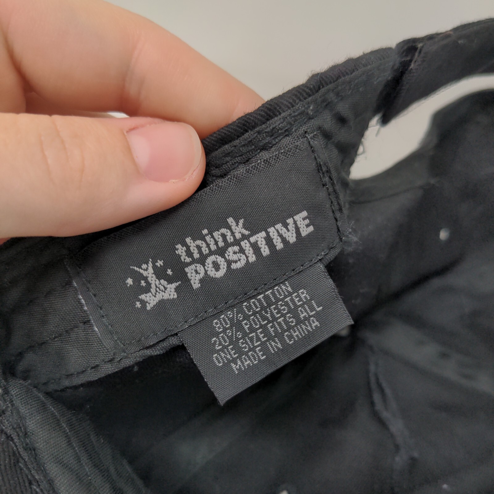 Blessed Strapback Hat Black OSFA Embroidered Adju… - image 7