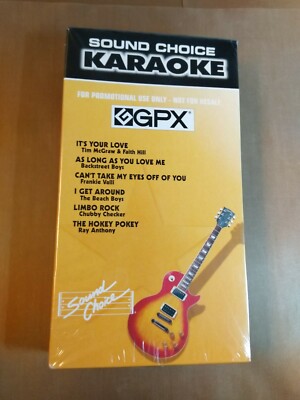 GPX Sound Choice Karaoke VHS Promo