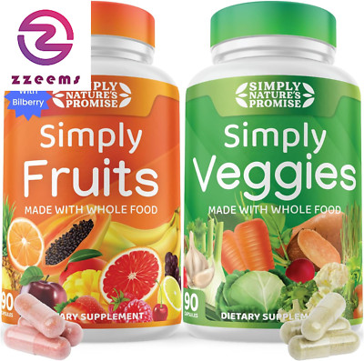 - Packed with over 40 Different Fruits & Vegetables - Made with Whole Food Super