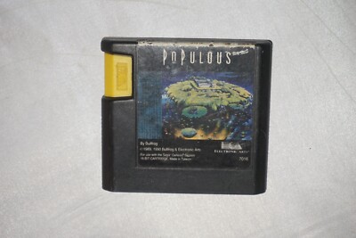 Populous (Sega Genesis) Cart Only