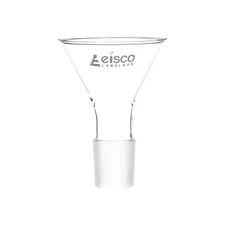 Eisco Jointed Powder Funnel, 70mm Diameter, 29/32 Joint - Borosilicate Glass