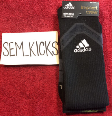 Adidas Traxion Impact Crew Socks Size L Yeezy 350