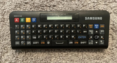Original Samsung Qwerty Tastatur TV-Fernbedienung BN59-01134B