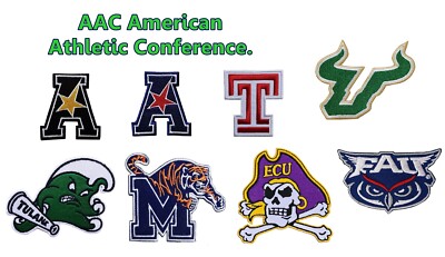 Logo Aac Conference Football Teams Aac Map American Conference