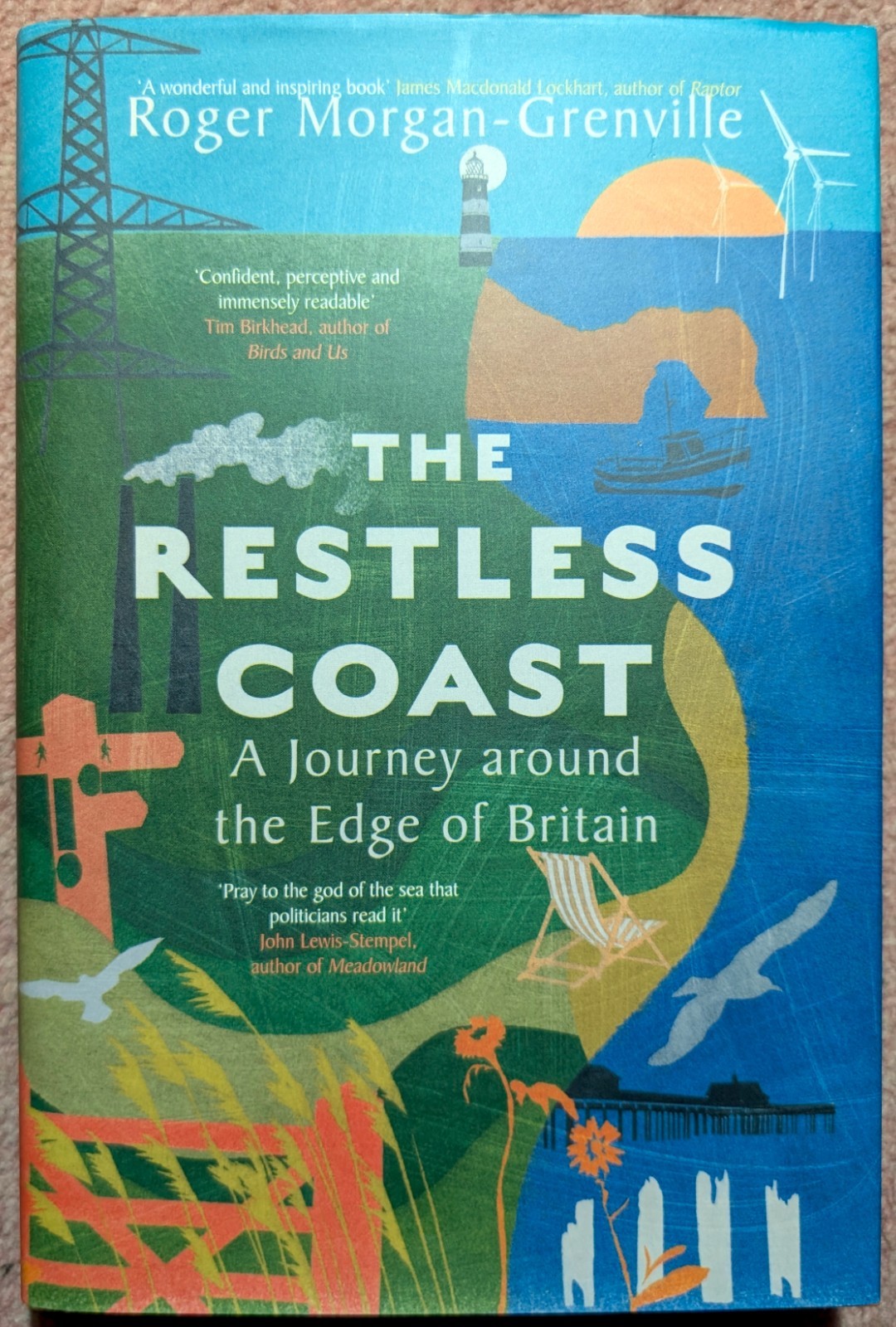 The Restless Coast: A Journey around - Roger Morgan-Grenville (Hardcover, 2025)