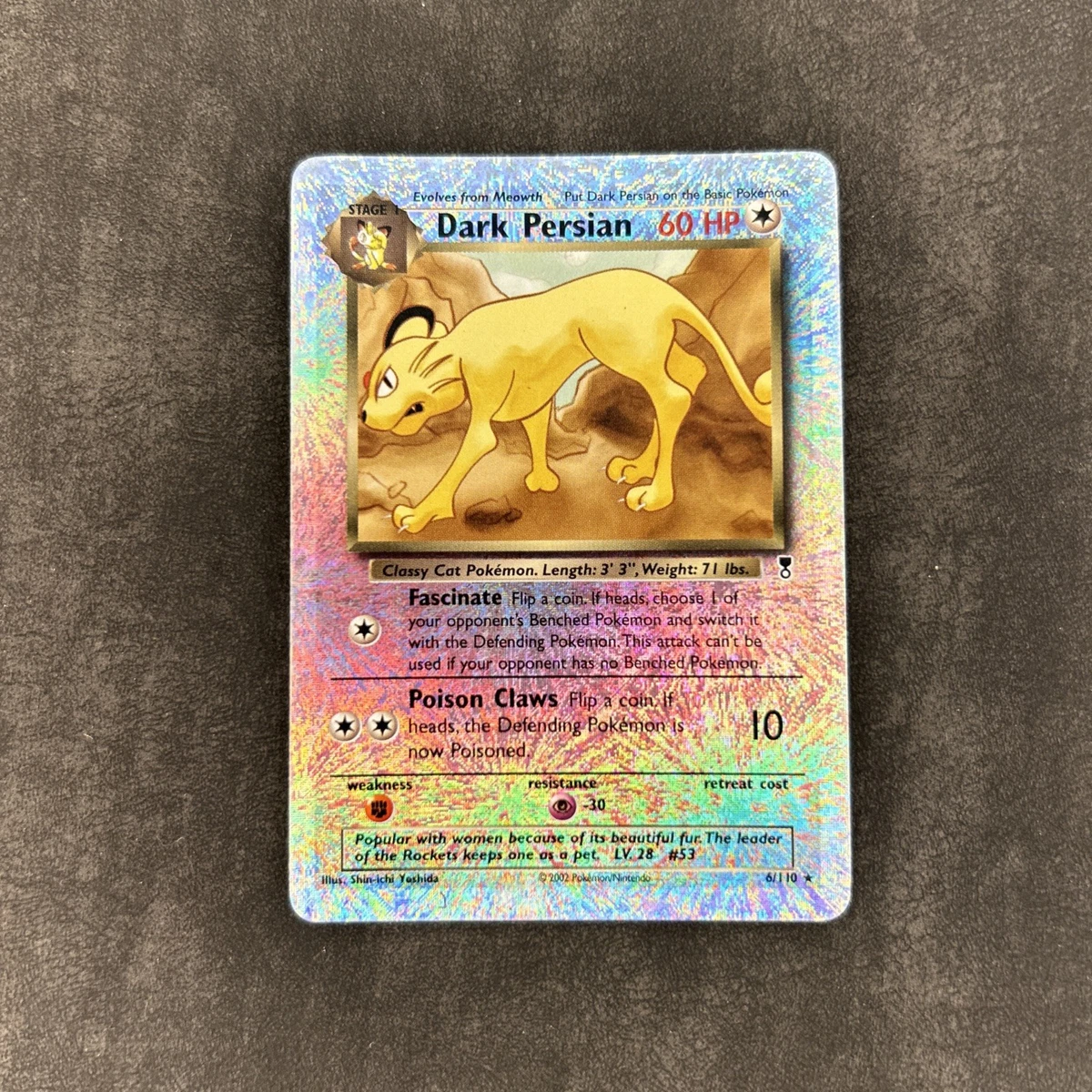 Dark Persian 英語版 6/110 Dark Persian 6/110 Legendary Collection for sale | eBay