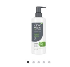 Dove Men Care Advanced Care Acne Clear Face Body Cleanser All Skin 16.9 Fl Oz
