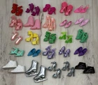 Lot 25pr VTG to Modern Barbie Doll SHOES for Pointed Feet Heels Mules Sneakers