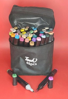 48 PC Touch Double-Sided Permanent Markers