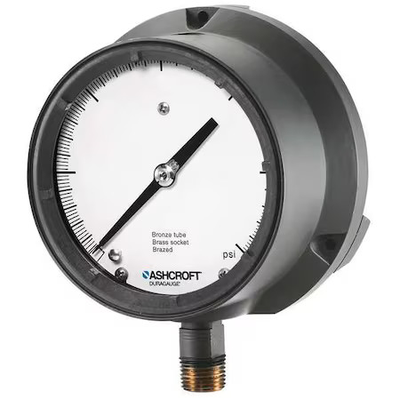#ad #ad Ashcroft 451379Ssl04l100# Process Pressure Gauge 0 To 100 Psi 4 1 2 In Dial $147.99