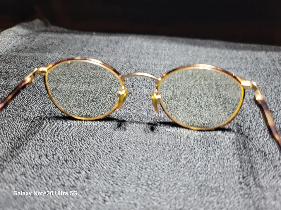 Vintage Georgio Armani  Eyeglasses Frames GA  163 830 Men's Tiger Tortoise Gold - Image 4 of 4