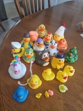 Lot of 23 Rubber Ducks Jeep Duckies Various Styles and Colors Funny Gift