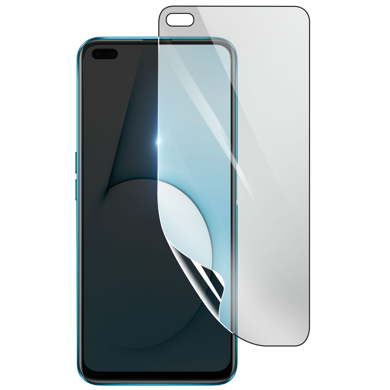 Protection hydrogel anti-urto flexible pour X500 incassable et auto-réparatrice