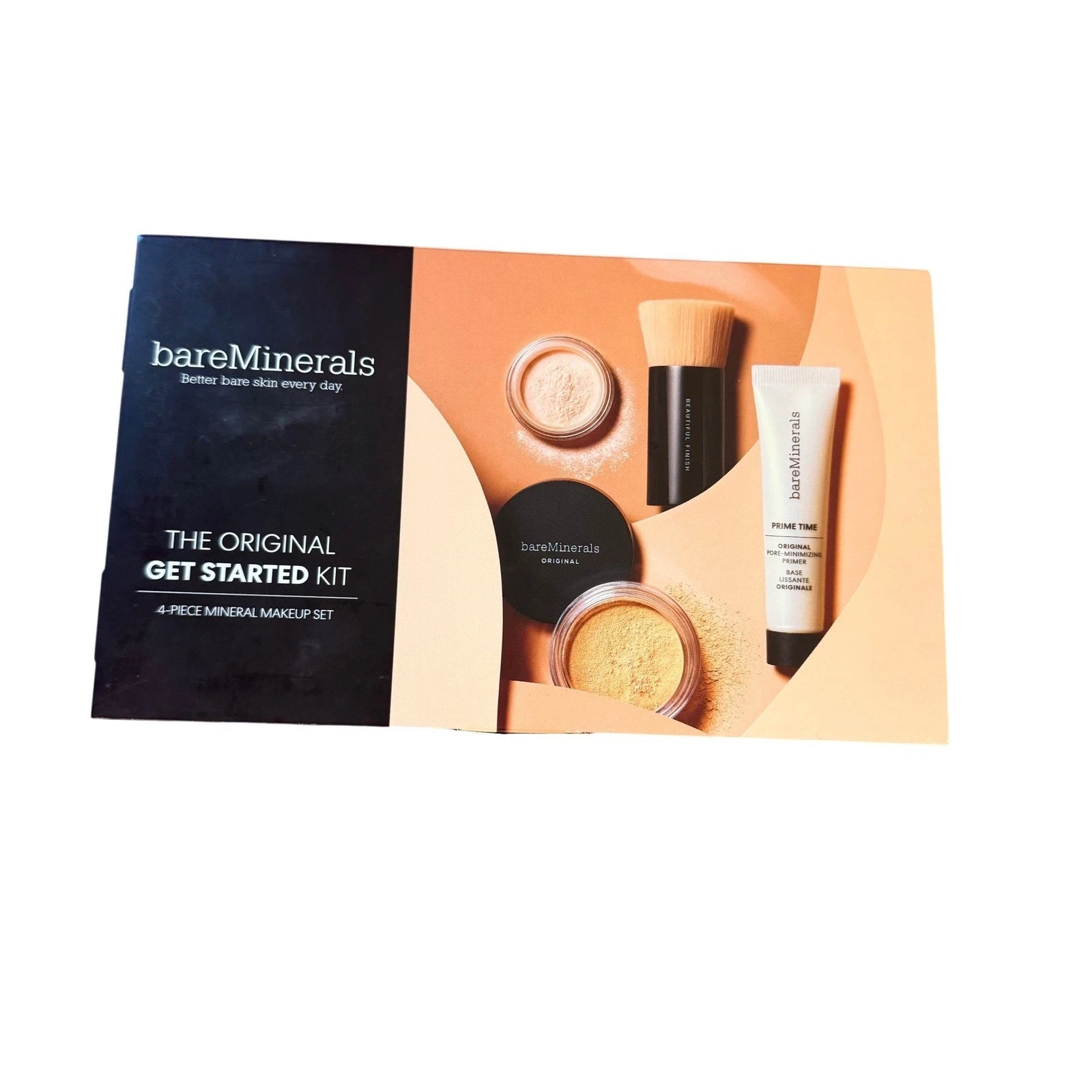 NEW bareMinerals Get Started Kit Women Tan 4pc Mineral Makeup Set SPF 15