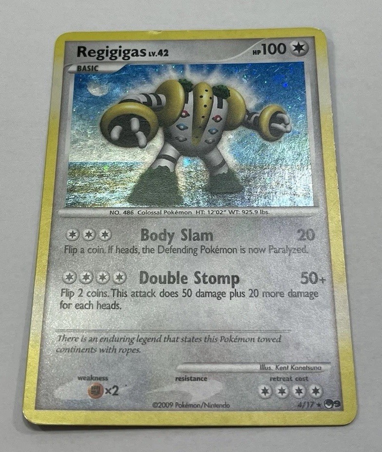 Regigigas POP Series Promos 9 4/17 Pokémon TCG Cosmos Holo Rare