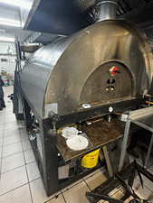 Commercial Stainless Steel Floor Model Pizza Oven, 1 Deck Stone Deck