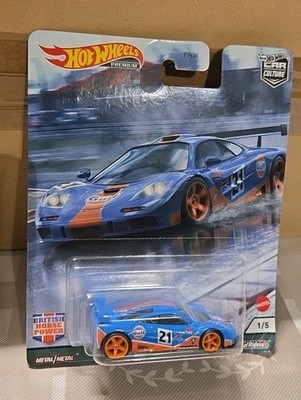 Hot Wheels 2021 - Car Culture - British Horsepower - McLaren F1 GTR GULF - 1:64