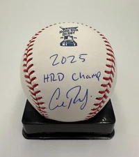 CAL RALEIGH SIGNED RAWLINGS 2025 HOME RUN DERBY BASEBALL-HRD CHAMP-FANATICS/MLB