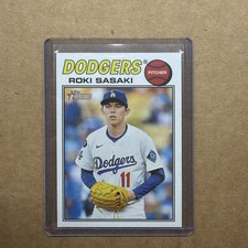 2026 Topps Heritage - Alternate Banner Variation Roki Sasaki #39