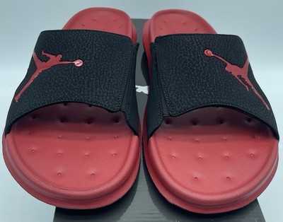 Nike Air Jordan RCVR Slide, Black/Varsity Red, 486995-001, Sz 13