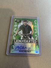 2021 Leaf Valiant Max Muncy Lionhearted Auto Autograph Green #LH-MM3 Athletics!