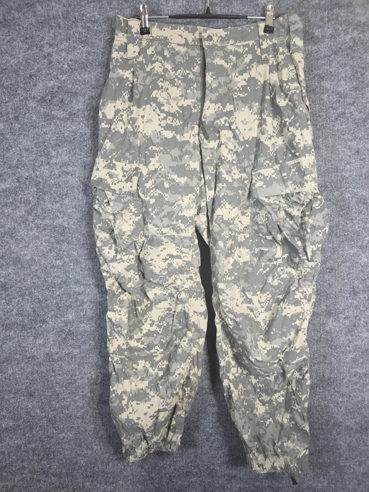 US Army ECWCS Pants Mens M Regular gen lll Camo Soft Shell Cold Weather Trousers