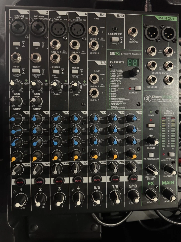 Mackie PROFX10V3 10-Channel Mixing Console with USB - Image 3 of 3