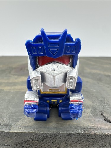 Minifigura coleccionable Transformers 30 aniversario Soundwave #5 1" difícil de encontrar 🔥