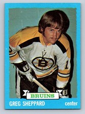 1973-74 Topps #8 Gregg Sheppard Boston Bruins - NM