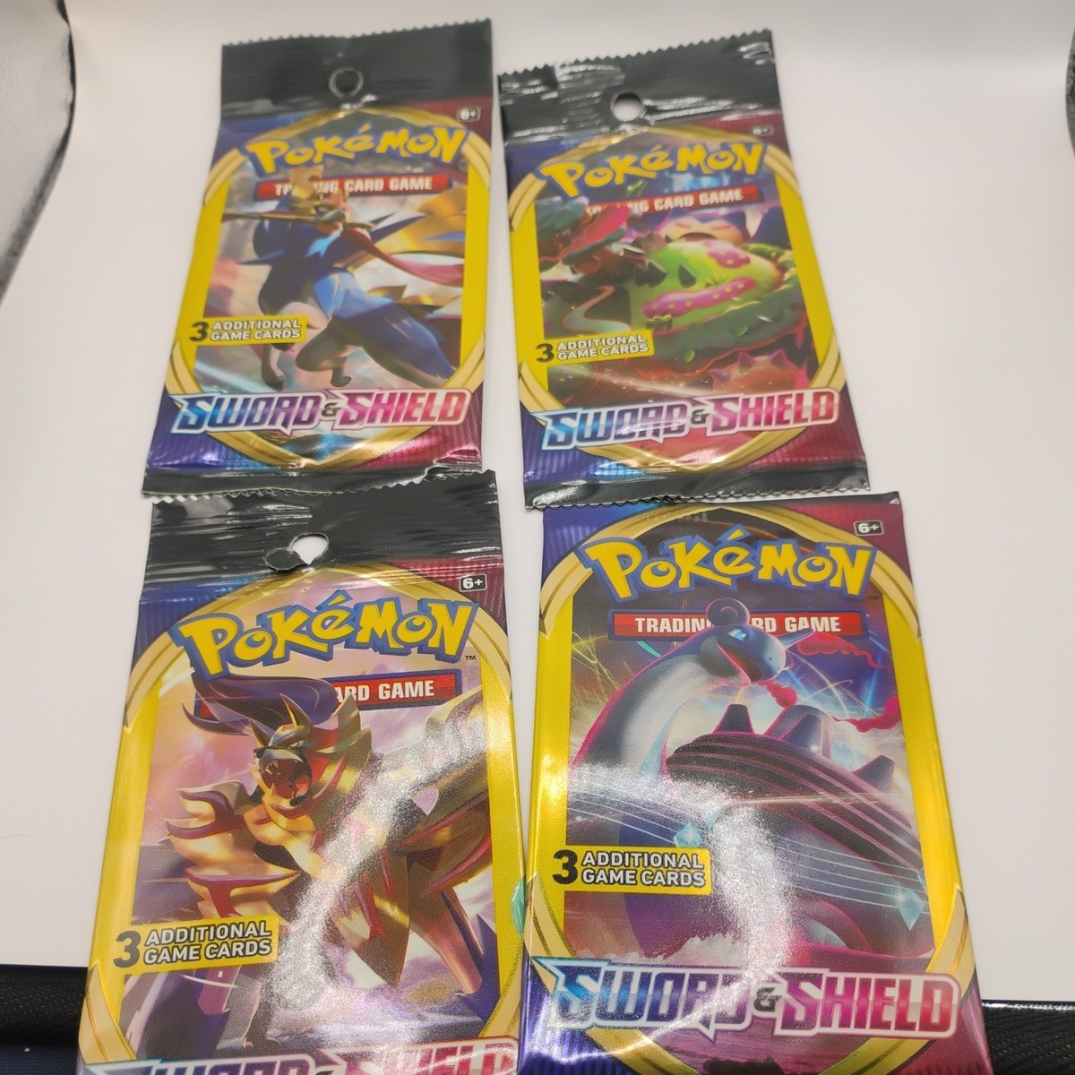 Pokemon Cards TCG Sword and Shield Base 3 Card Booster Pack x1