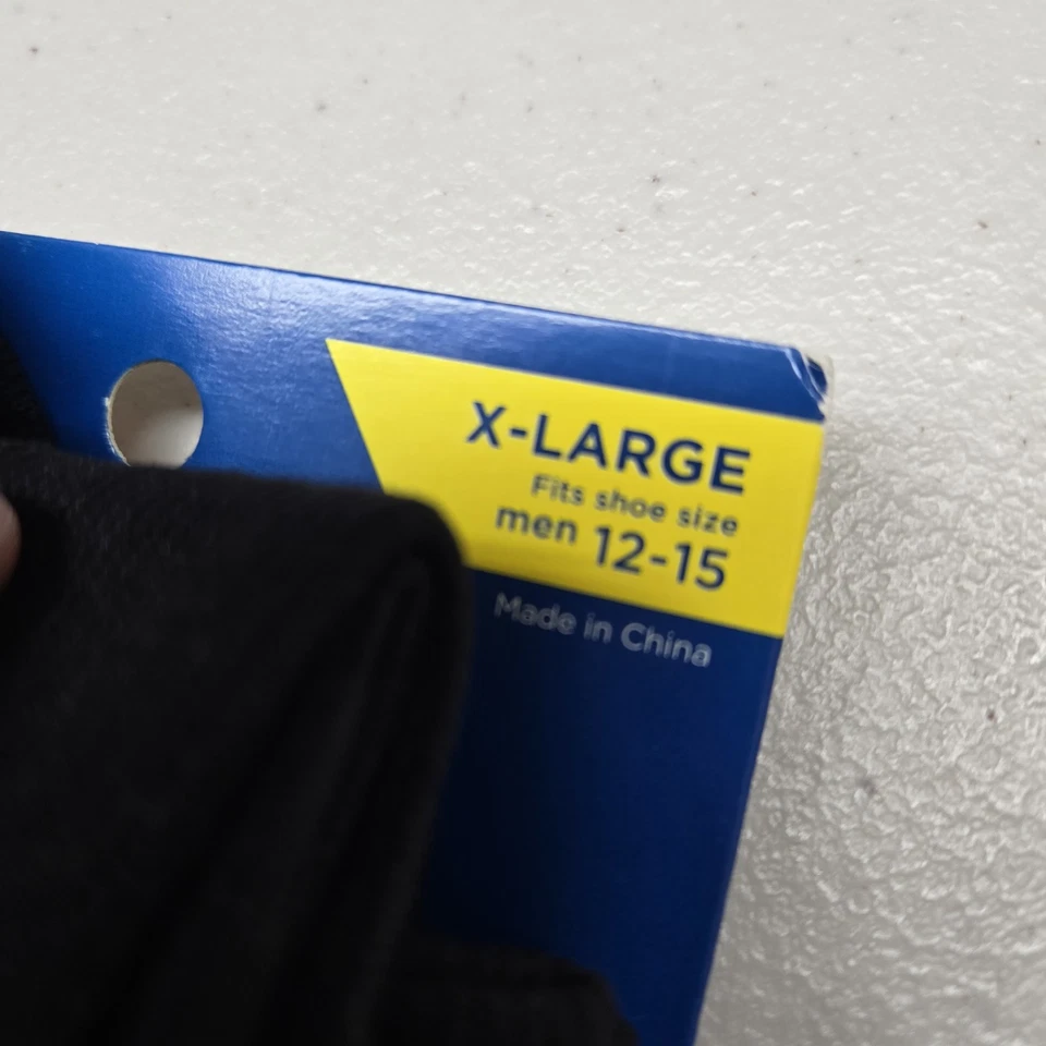 Medipeds Hombres Calcetines XL 12-15 Negro Apoyo Compresión Aliviar Hinchazón Nuevos con Etiquetas Foto 4 de 4