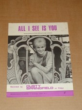 Dusty Springfield - All I See Is You - sheet music