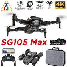 ZLL SG105Max RC Drone 4K Dual Kamera FPV Quadcopter WIFI GPS Hindernisvermeidung