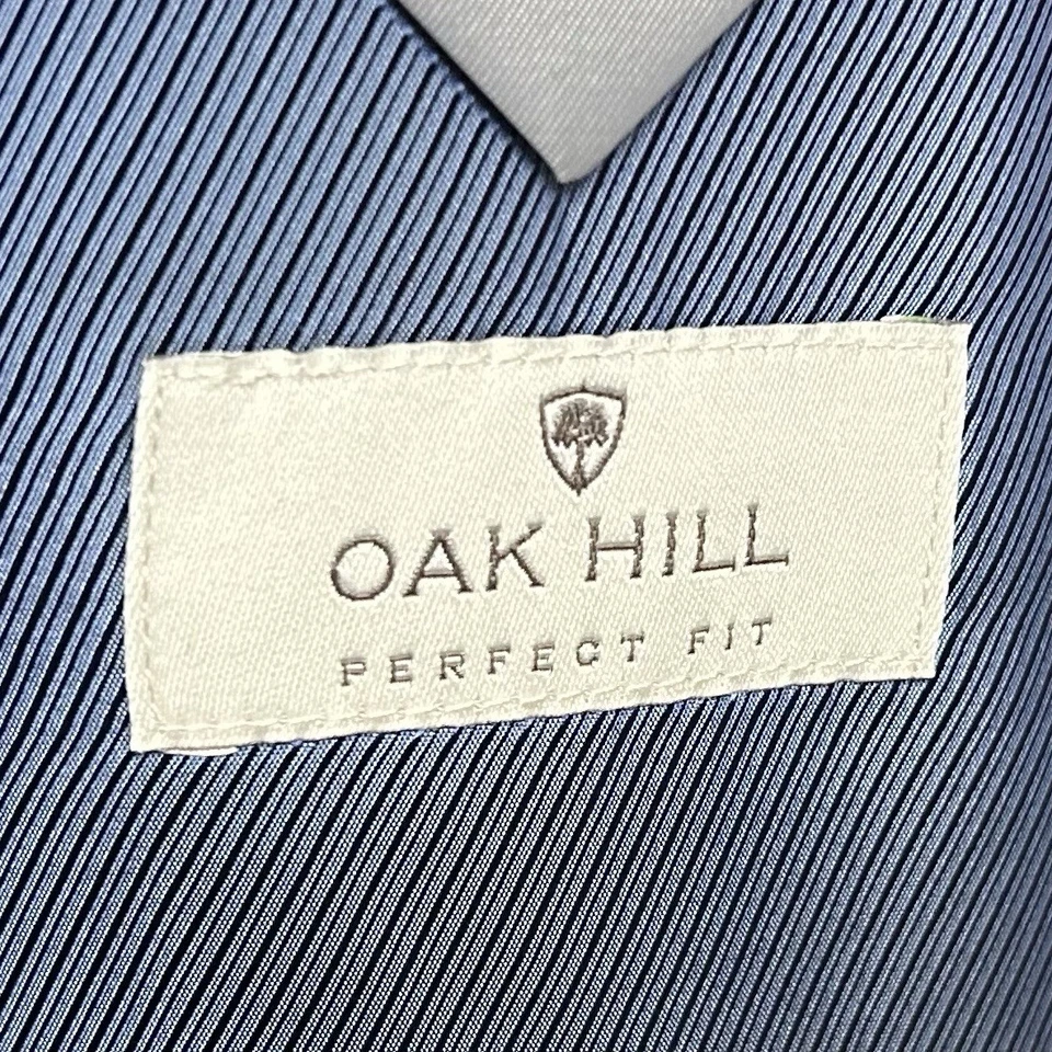 Oak Hill 62L Sport Coat Wool Blend Dark Gray Two Button Lined Vented - Image 3 of 4