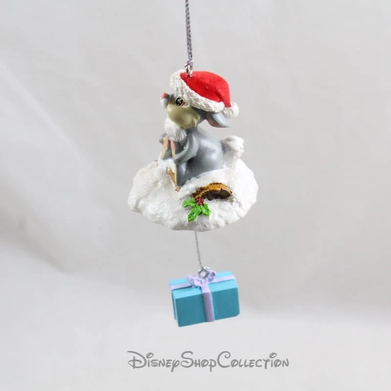 Ornement Panpan lapin DISNEY Bambi décoration de sapin Noel résine 9 cm (MO) - Photo 2/4