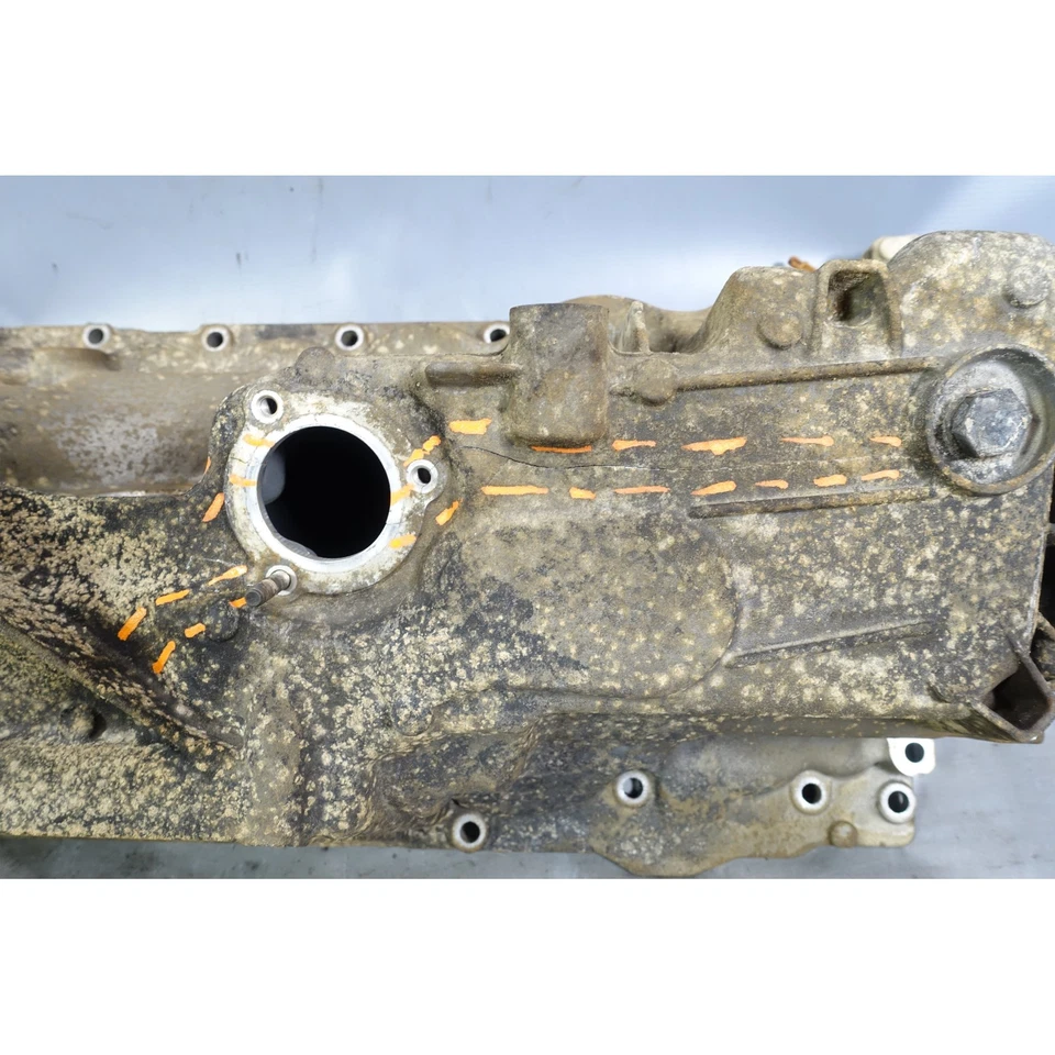 BMW B58 2016-2021 AWD cárter de aceite dañado F30 340iX F22 M240iX F32 440iX OEM Foto 4 de 4